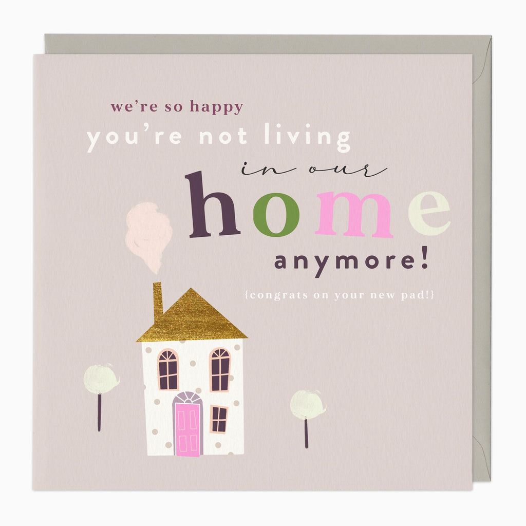 Greeting Card-F216 - New Home Humour Card-Whistlefish