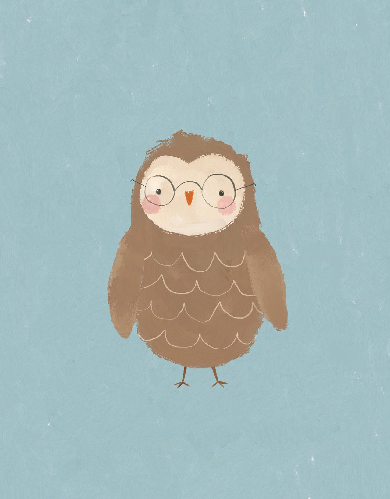 Framed Print-WF1115F - Owl Large Framed Print-Whistlefish