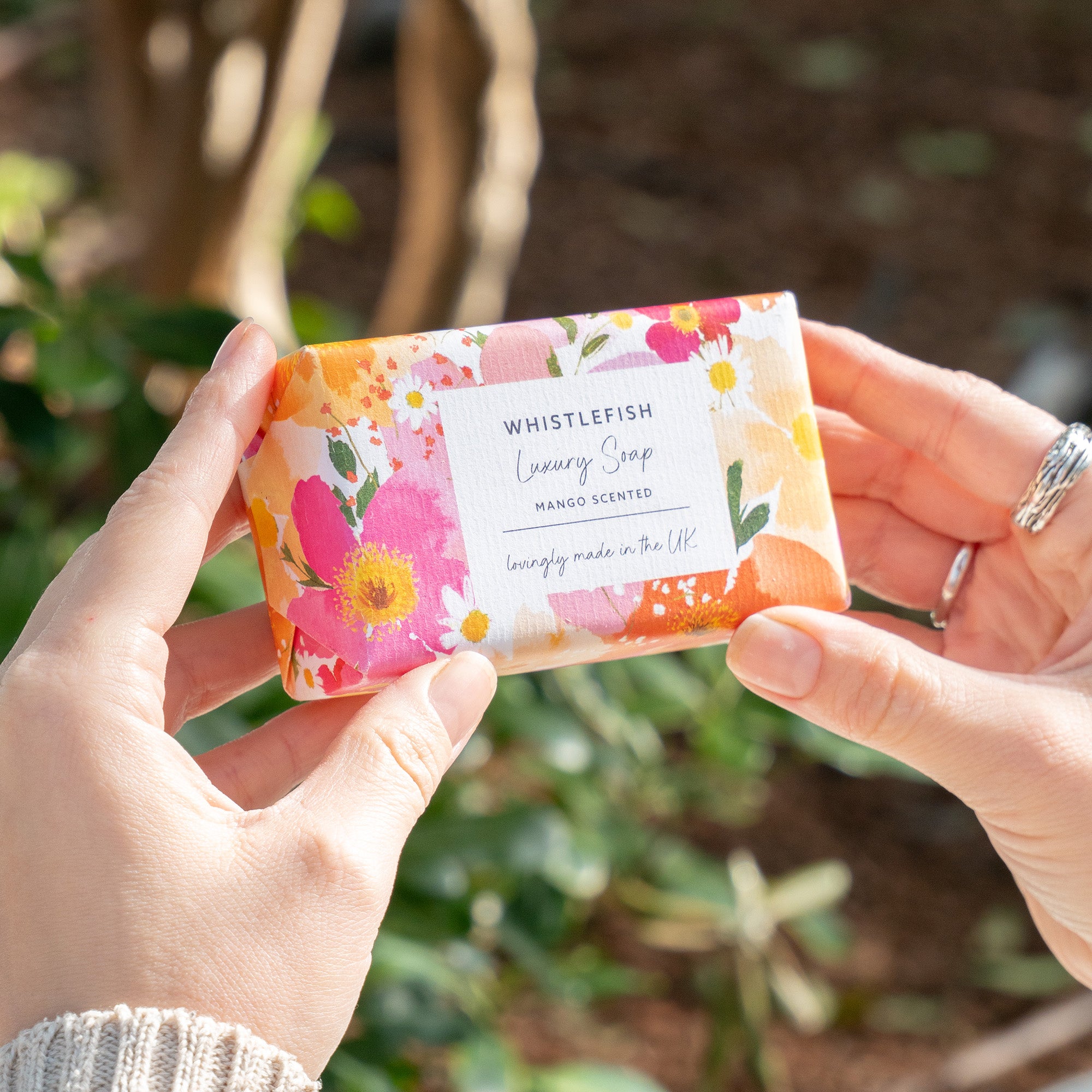 Soap-WFSP7 - Petal Pop Mango Soap-Whistlefish
