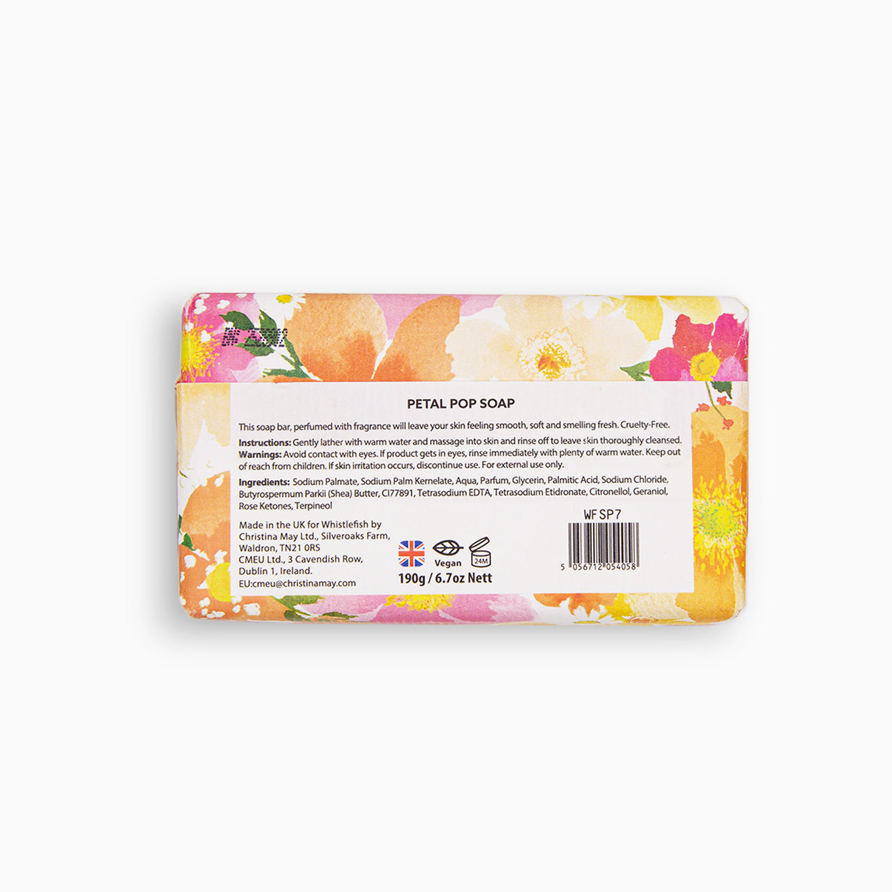 Soap-WFSP7 - Petal Pop Mango Soap-Whistlefish