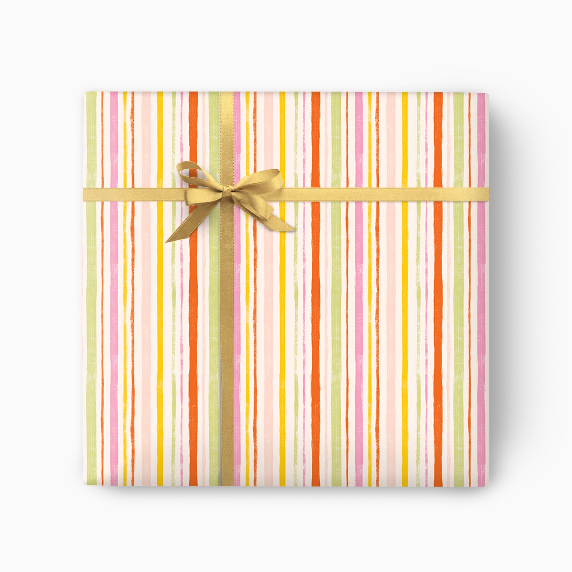 Wrapping Paper-GWP146 - Pink Stripes Wrapping Paper-Whistlefish