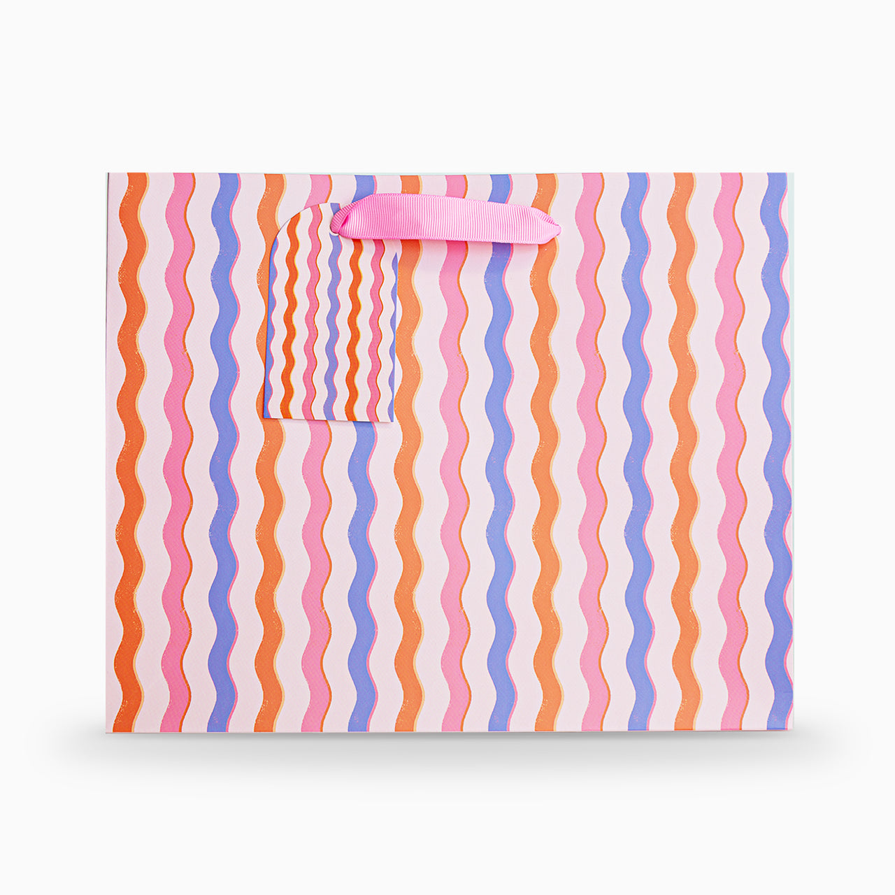 Gift Bag-WGB08MB - Pink Wibbles Medium Gift Bag-Whistlefish