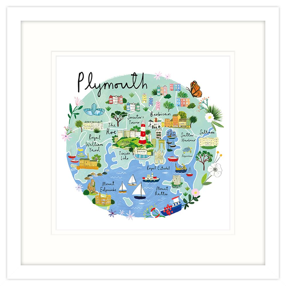 RC24F Plymouth Framed Print