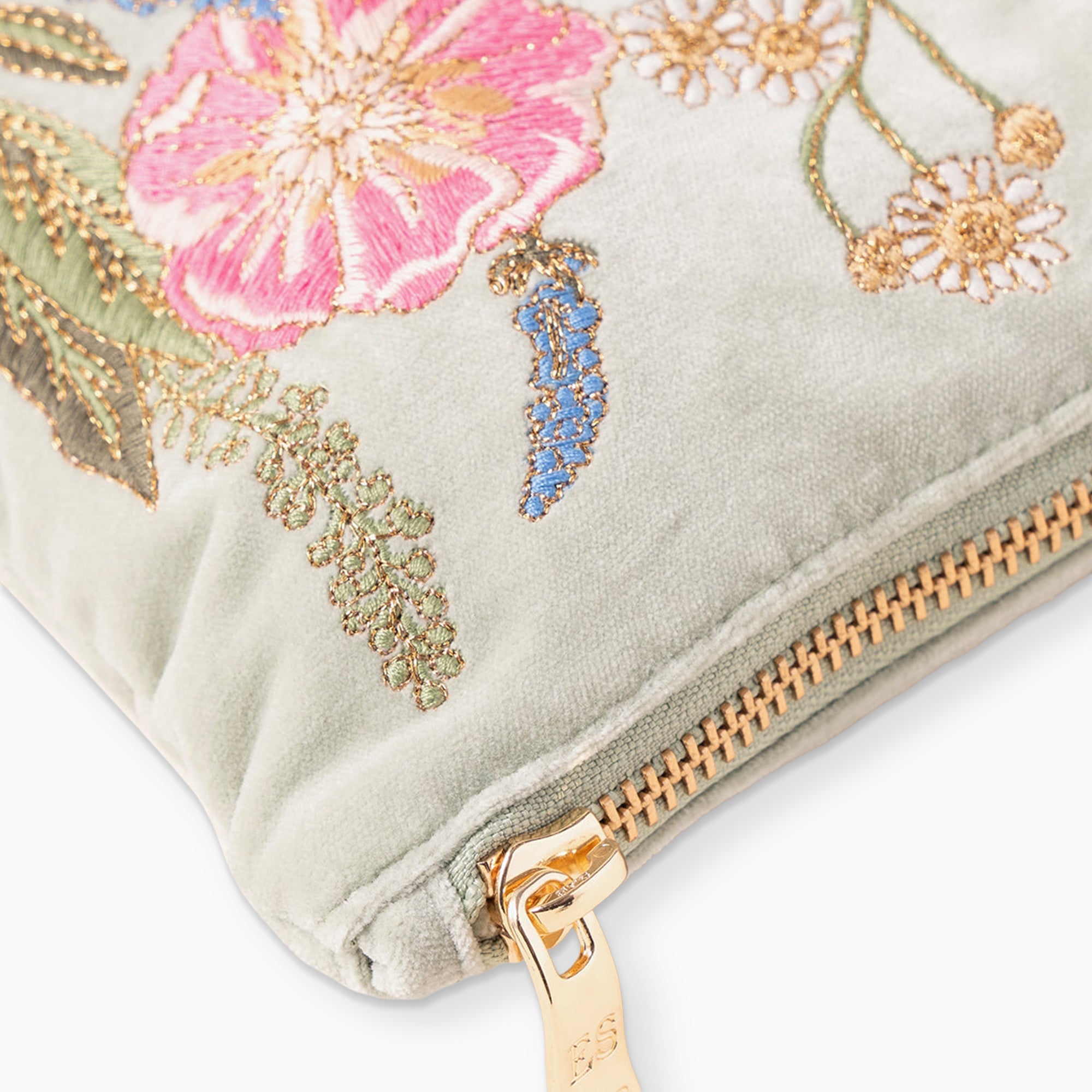 Pouch-97939 - Pressed Flowers Everyday Pouch-Elizabeth Scarlett
