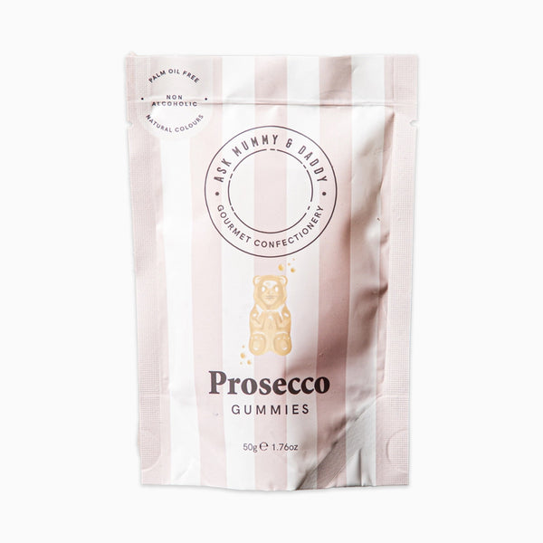Gummy Sweets-5060736012598 - Prosecco Gummy Bears-Ask Mummy & Daddy