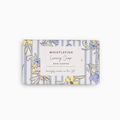 Regal Pastel Ribbons Rose Soap - Whistlefish