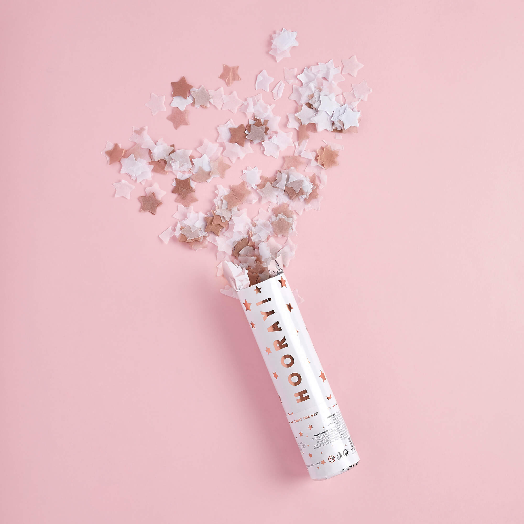 Confetti-HBMM200 - Rose Gold Confetti Cannon-Whistlefish
