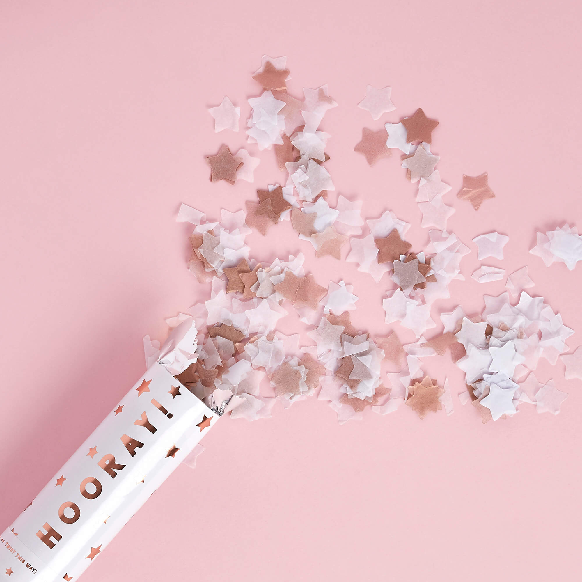 Confetti-HBMM200 - Rose Gold Confetti Cannon-Whistlefish