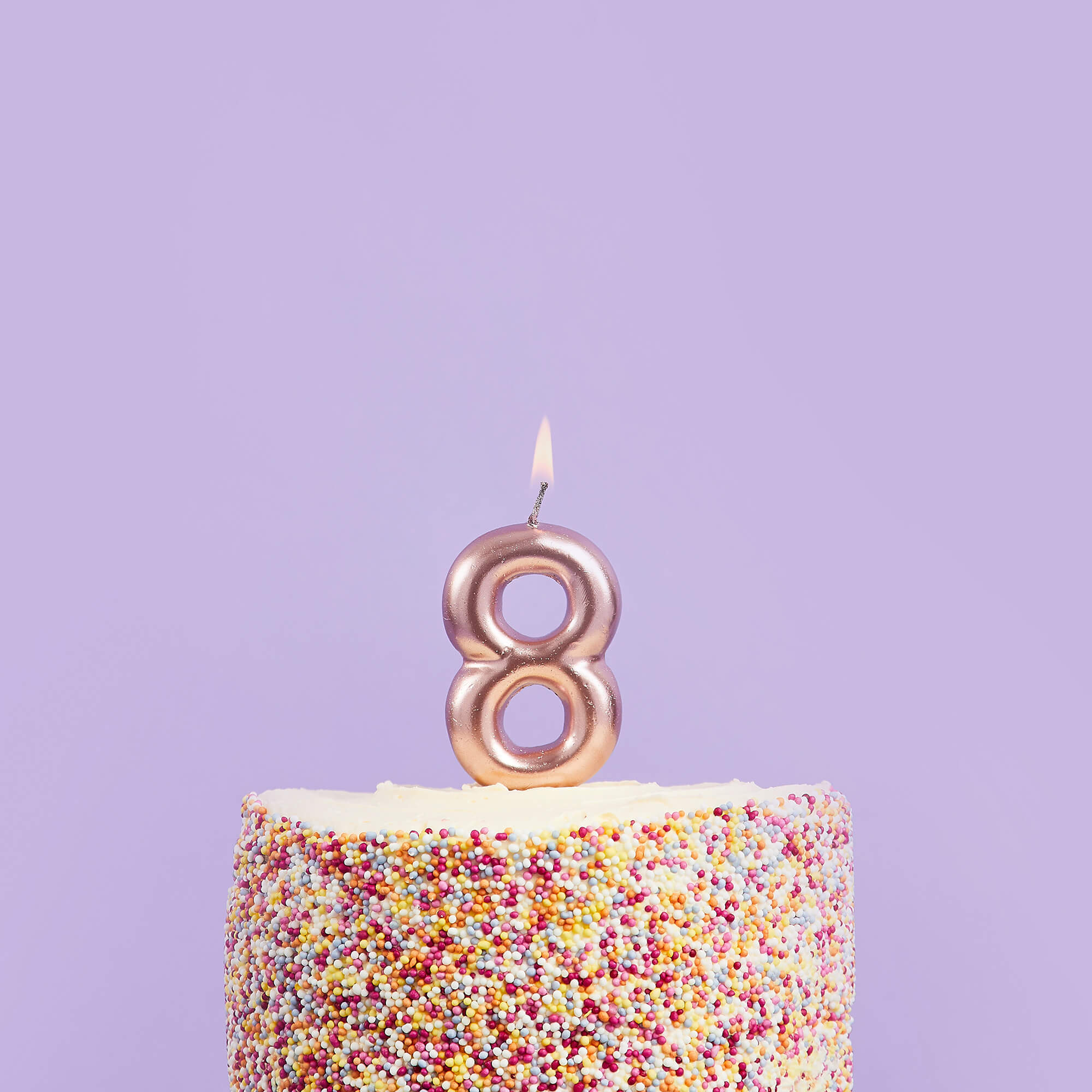 Candle - HBMM175 - Rose Gold No.8 Candle - Rose Gold No.8 Candle - Whistlefish