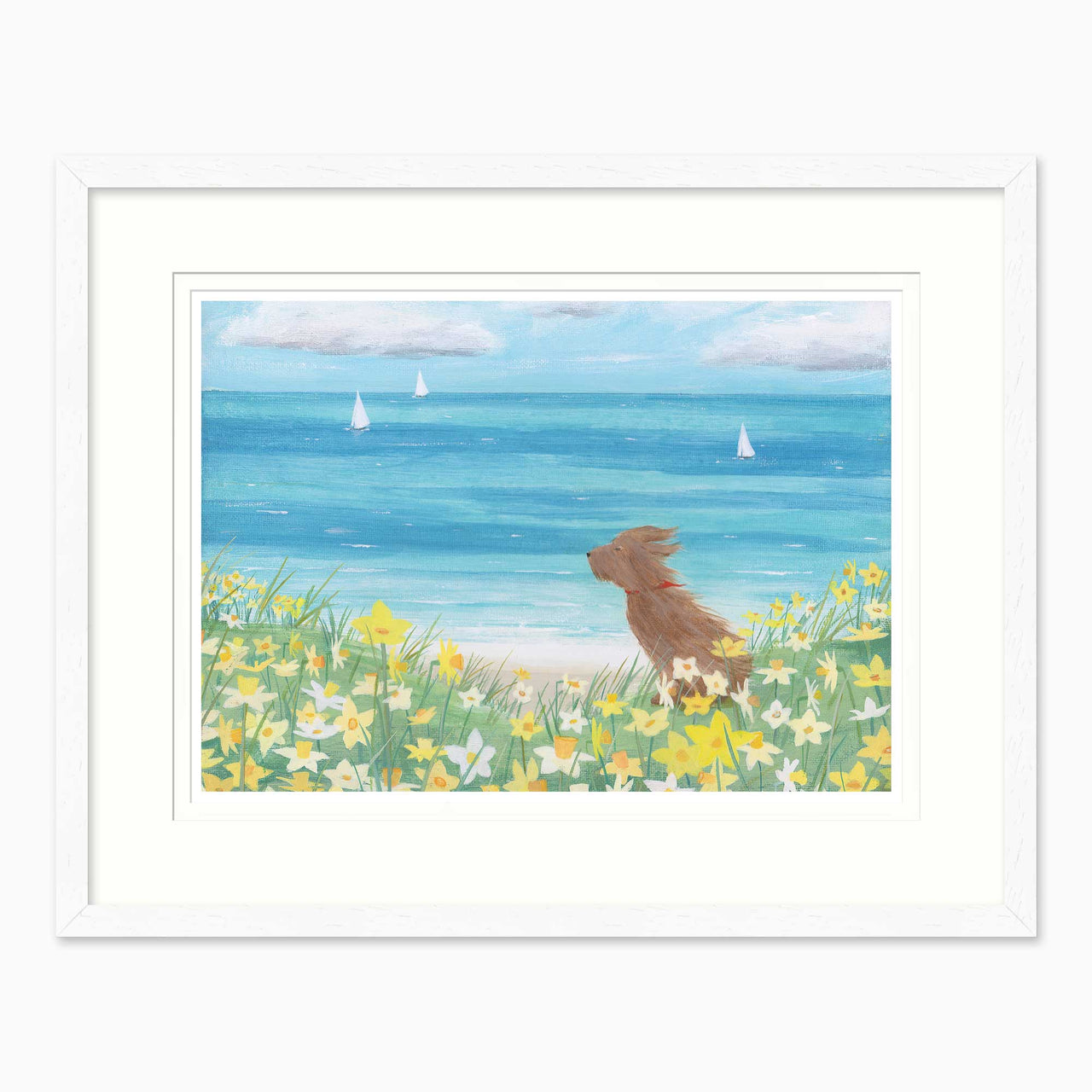 Framed Print-HC371F - Sea Breeze Framed Print-Hannah Cole