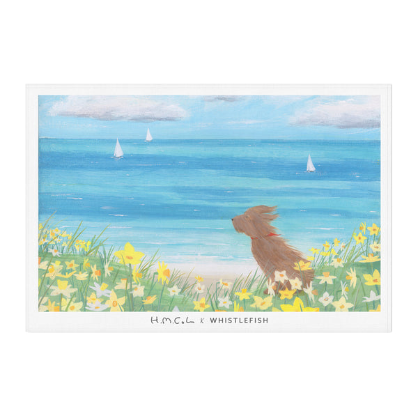 Tea Towel-HC20TT - Sea Breeze Tea Towel-Hannah Cole