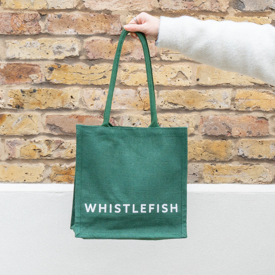Small Jute Bag-JB214 - Seaweed Small Jute Bag-Whistlefish