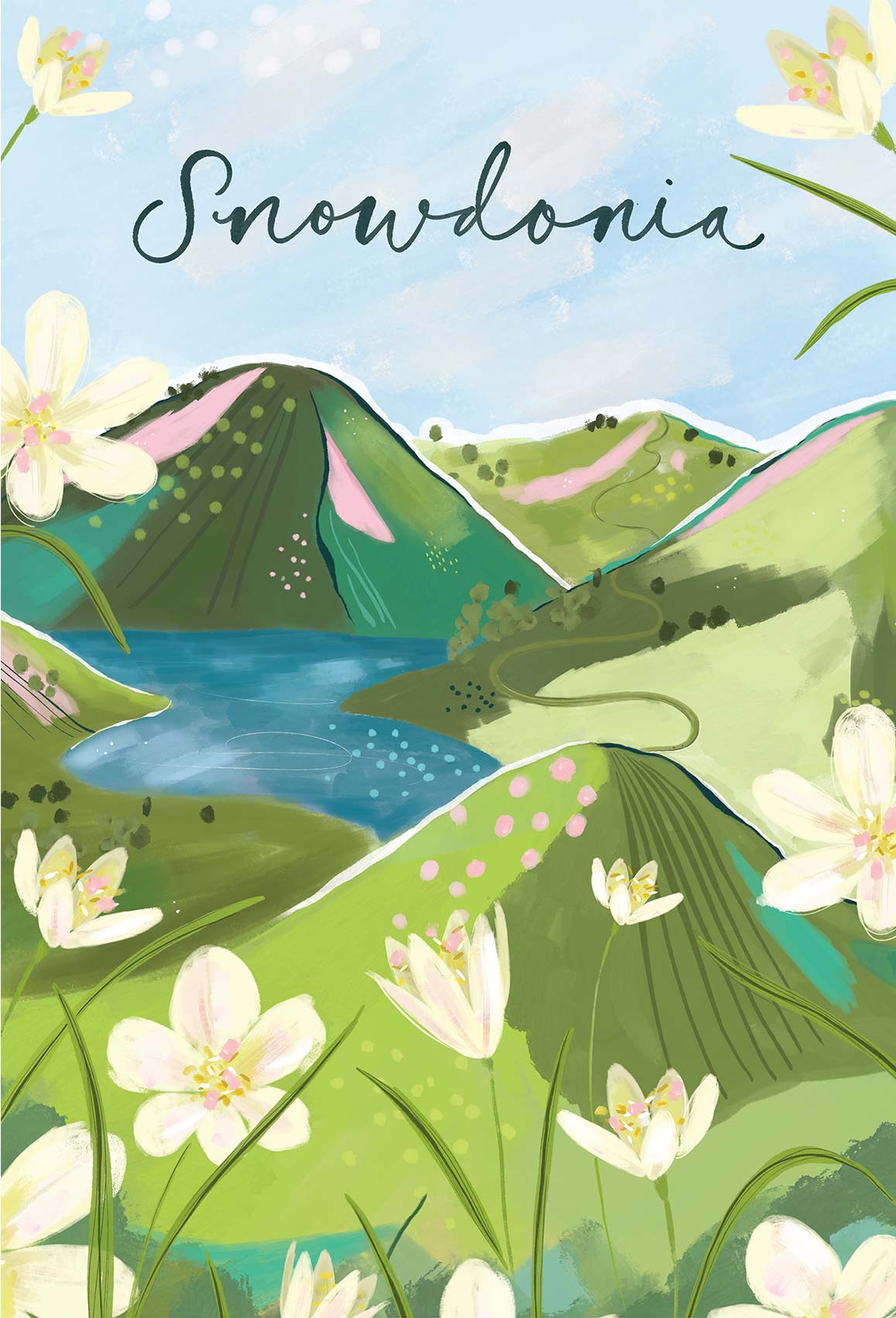 Framed Print-WF1132F - Snowdonia Large Framed Print-Whistlefish