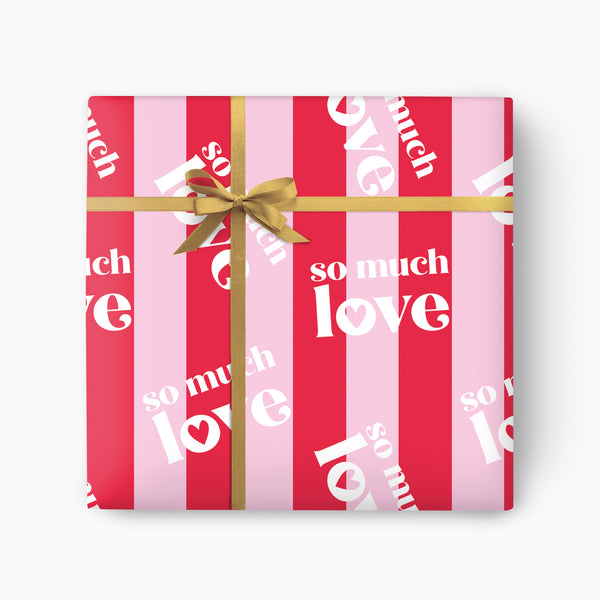 Wrapping Paper-GWP165 - So Much Love Wrapping Paper-Whistlefish