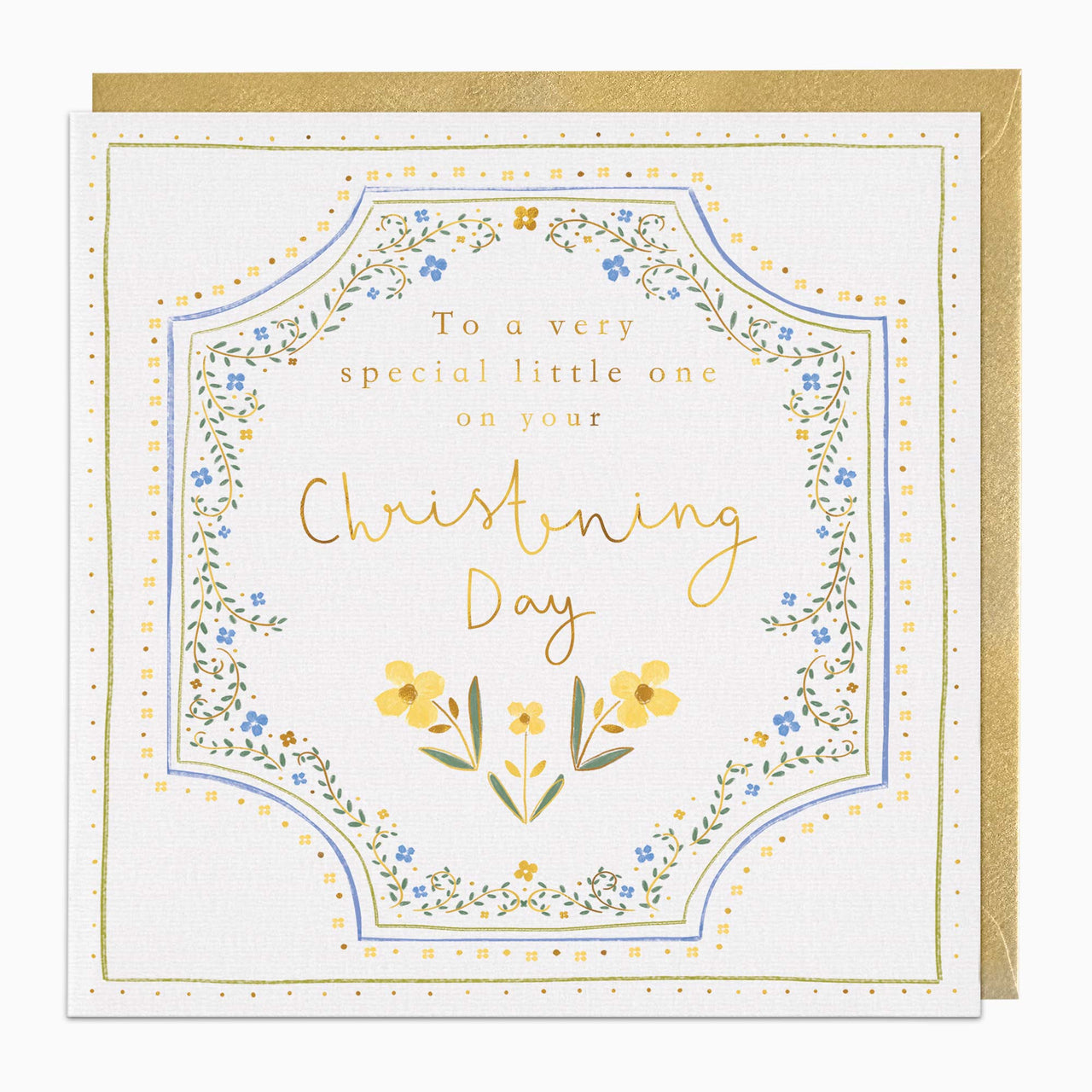 Greeting Card-H124 - Special Little One Christening Card-Whistlefish