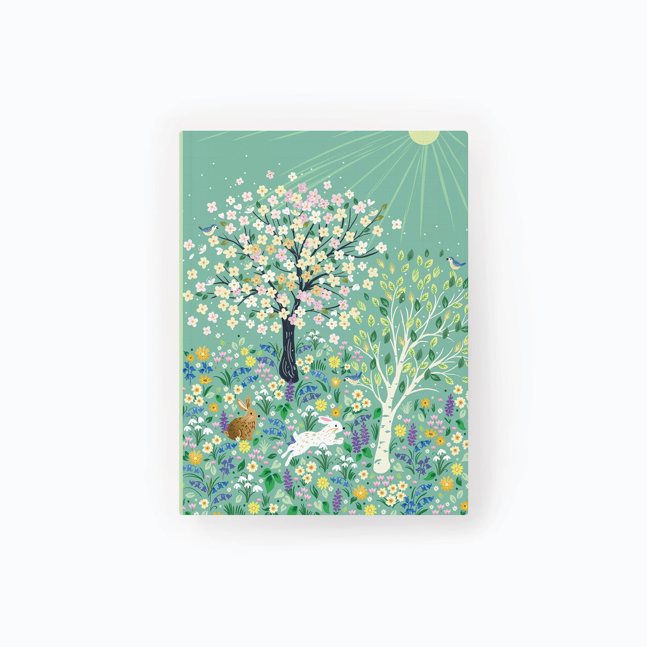 Notebook-WNB61 - Spring Bunnies Notebook-Whistlefish