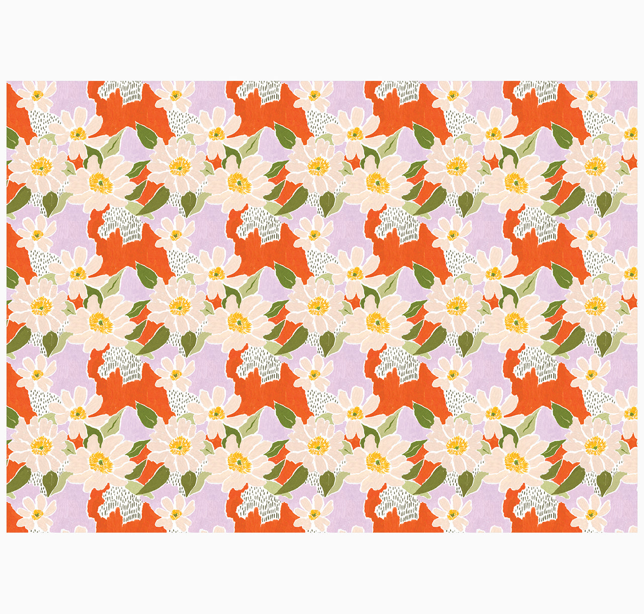Wrapping Paper-GWP96 - Spring Zest Wrapping Paper-Whistlefish