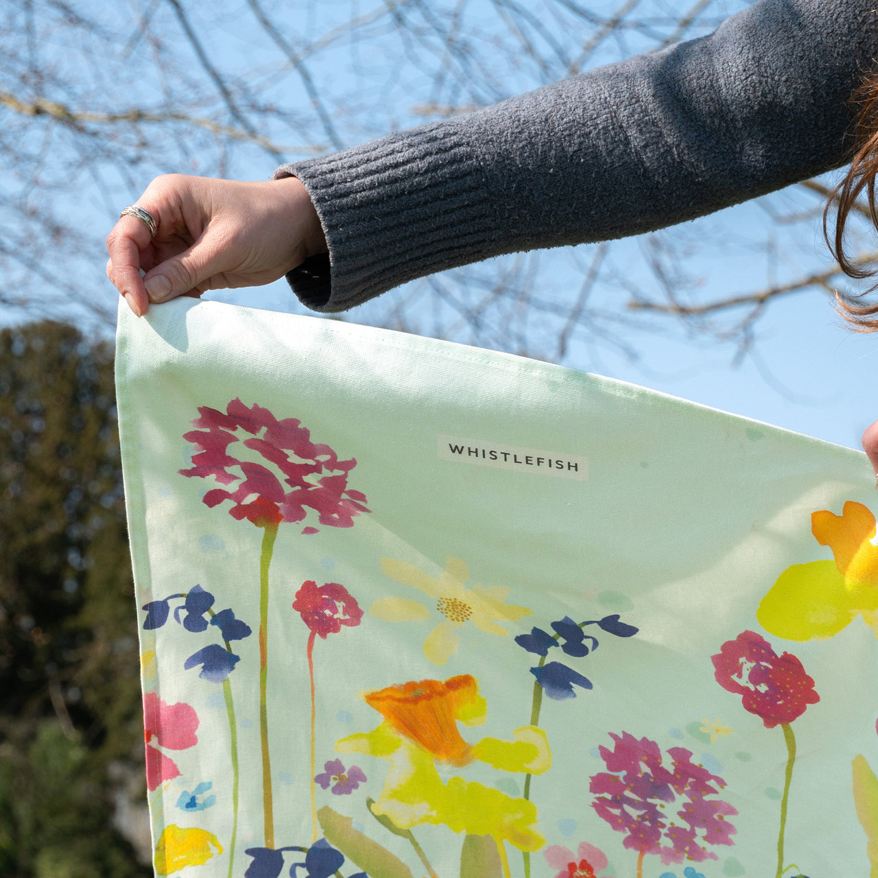 Tea Towel-WTT330 - Sprinkle of Spring Tea Towel-Whistlefish