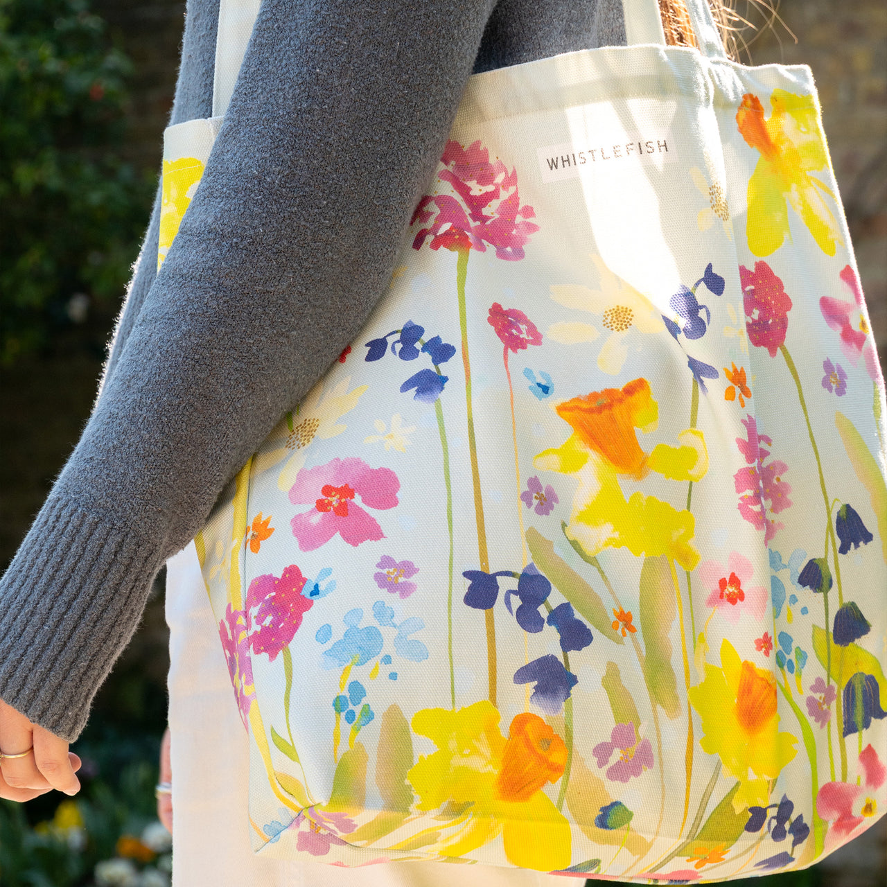 Tote Bag-WTB88 - Sprinkle of Spring Tote Bag-Whistlefish