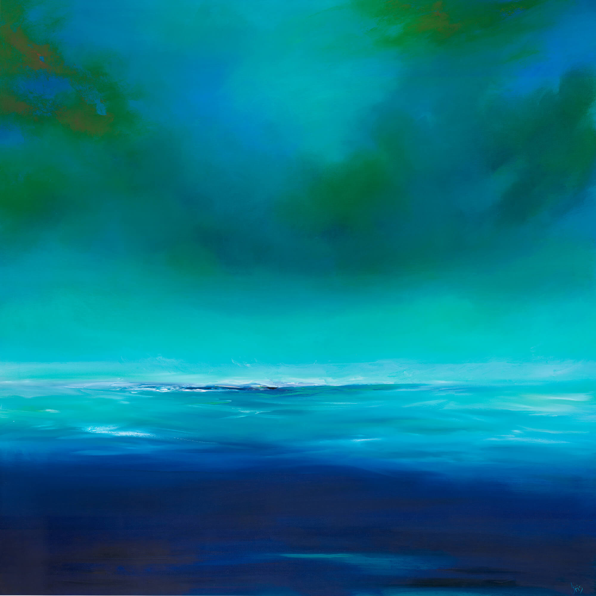 IC155P Stormy Waters Art Print