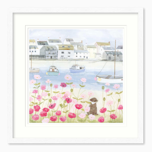 Framed Print-HC333F - Summer Breeze Framed Print-Hannah Cole