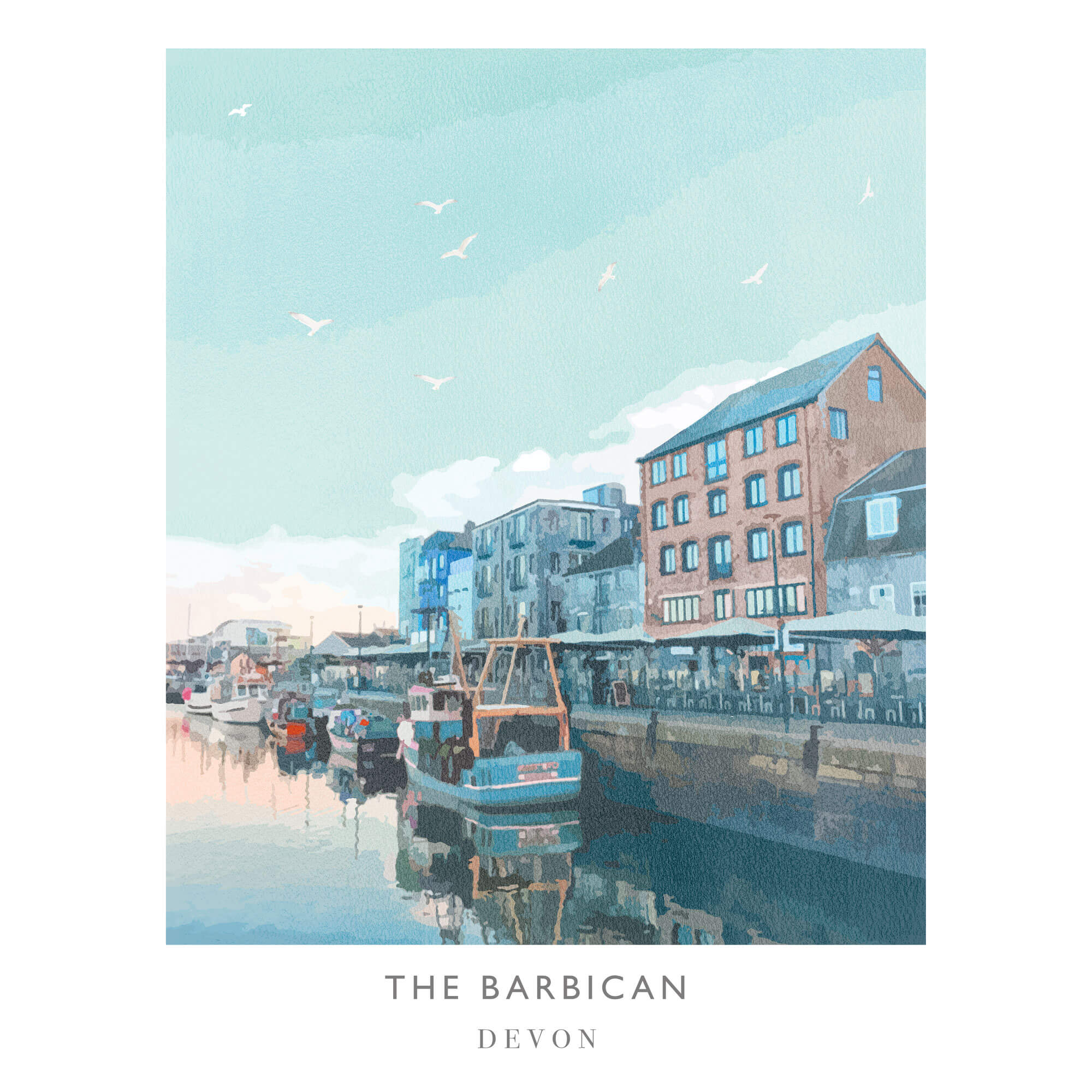 WF138P Barbican Art Print