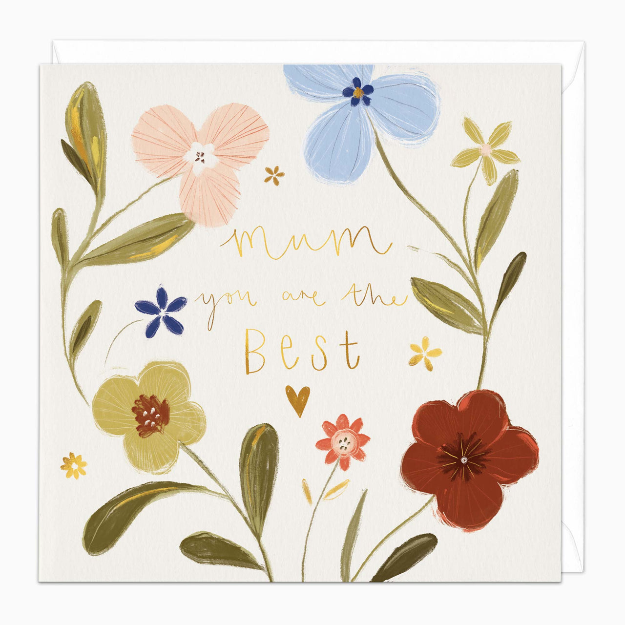 Greeting Card-H073 - The Best Mum Card-Whistlefish