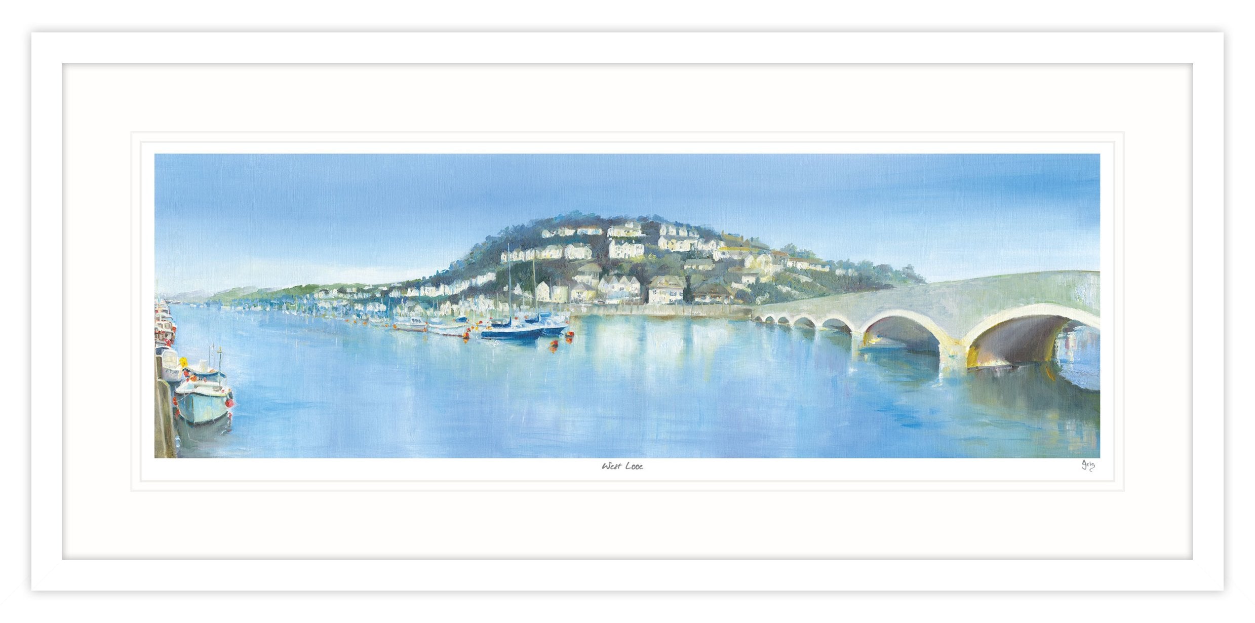 IC97F West Looe Framed Print