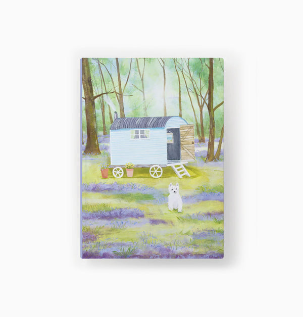 Notebook-HCNB07 - Westie in the Woods Notebook-Hannah Cole