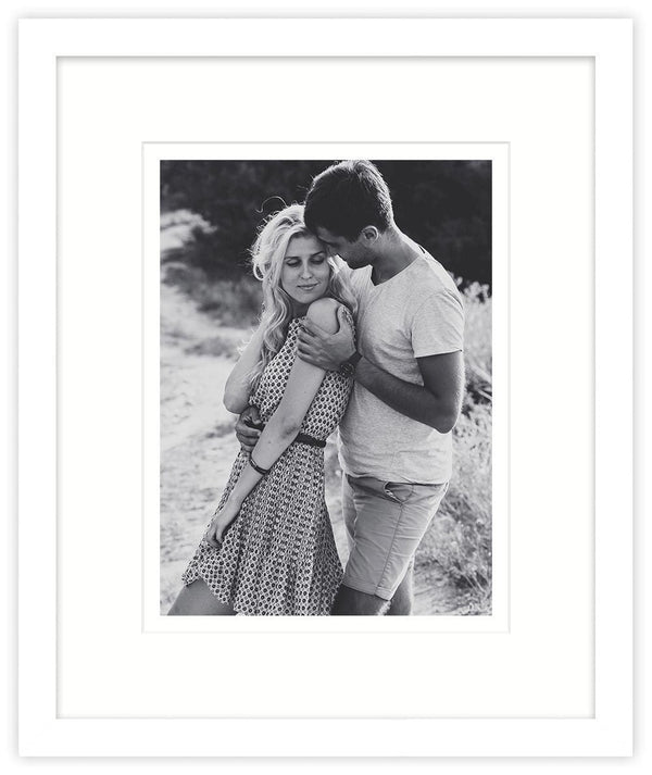 Photo Frame-AF01F - 6 x 8 inch White Photo Frame-Whistlefish