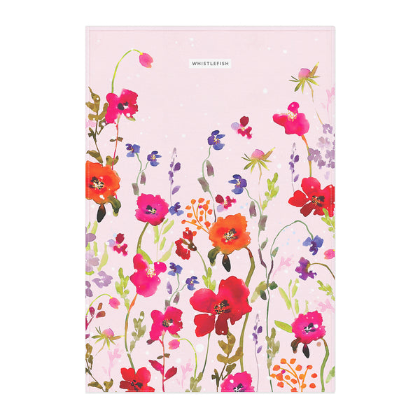 Tea Towel-WTT299 - Wildflower Whispers Tea Towel-Whistlefish