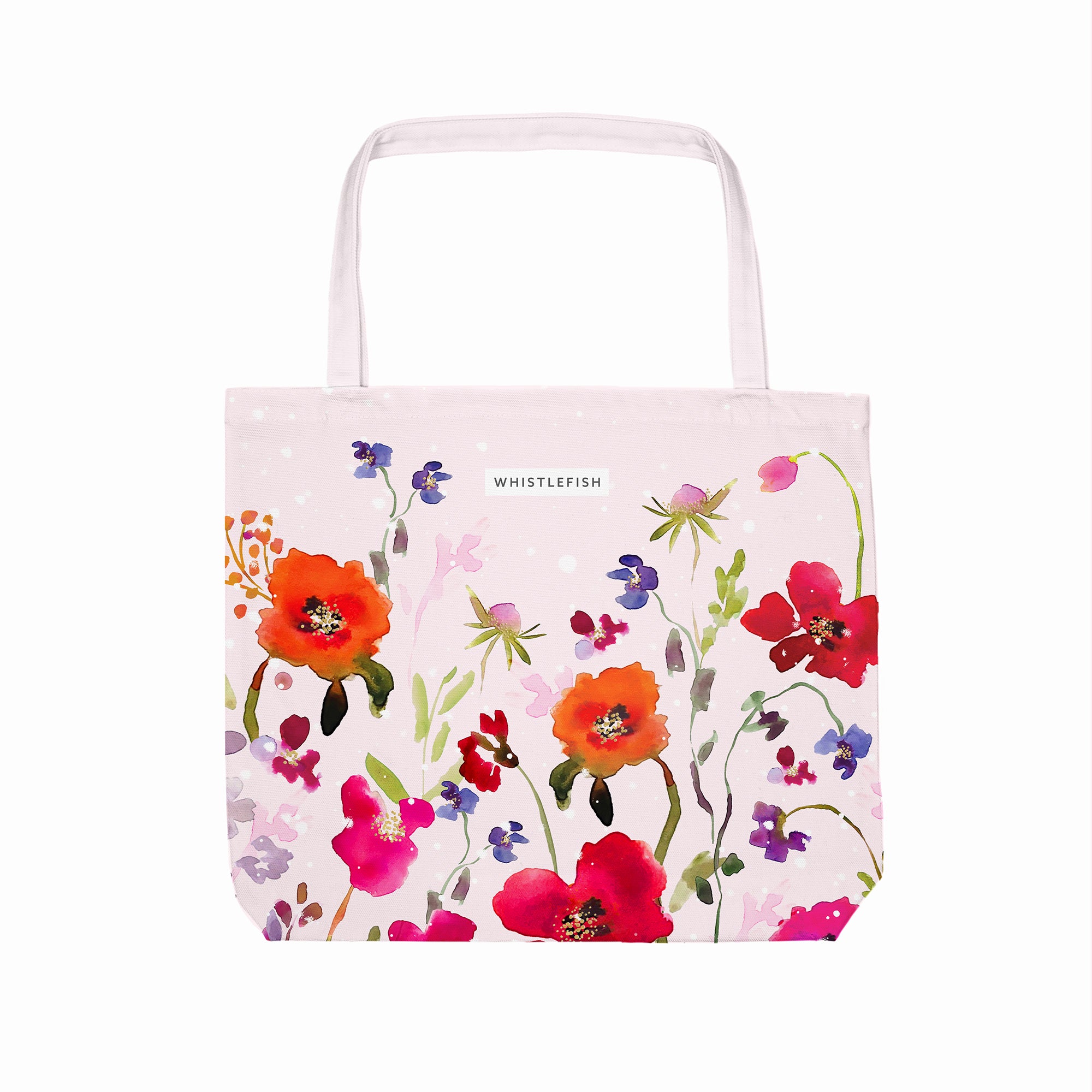 Tote Bag-WTB89 - Wildflower Whispers Tote Bag-Whistlefish