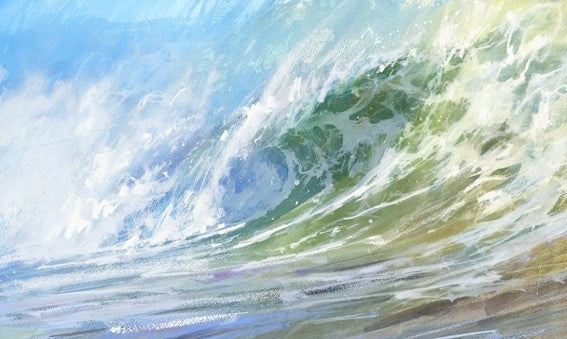 JBPA WB1 025P Windward Breaker Art Print