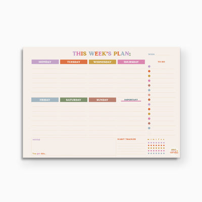You Got This Weekly Planner - Whistlefish