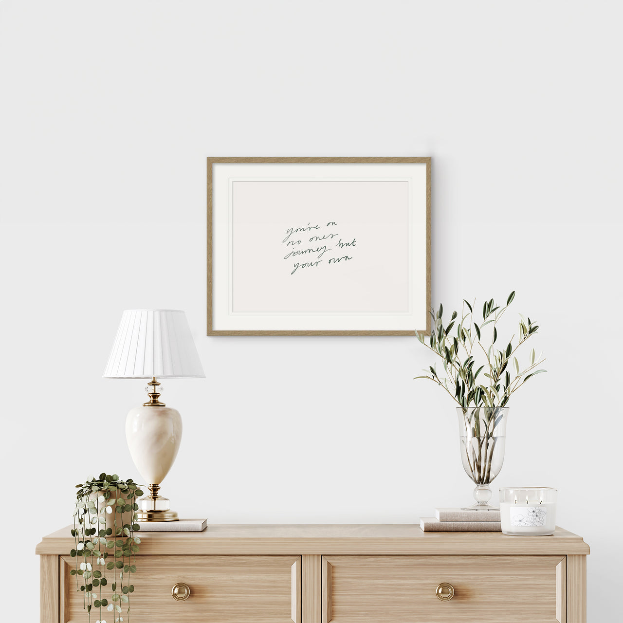 Framed Print-WF1215F - Your Own Journey Small Framed Print-Whistlefish