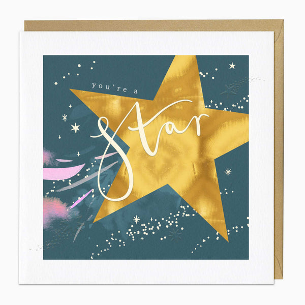 Luxury Card-LN140 - You're A Star Luxury Card-Whistlefish