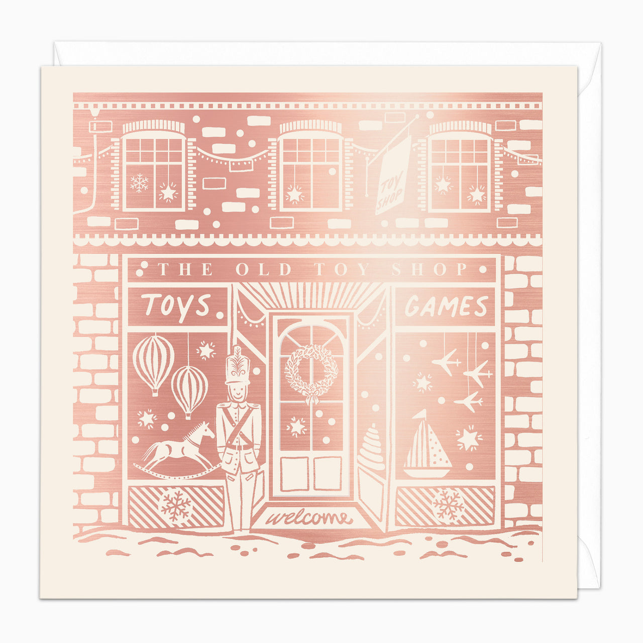 The Old Toy Shop Christmas Card - Whistlefish