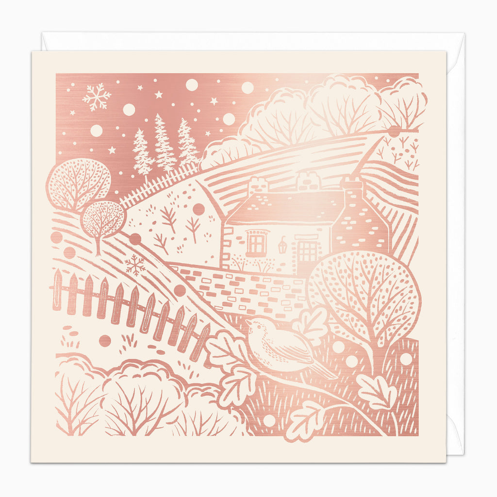ZA062 - Home Farm Cottage Christmas Card