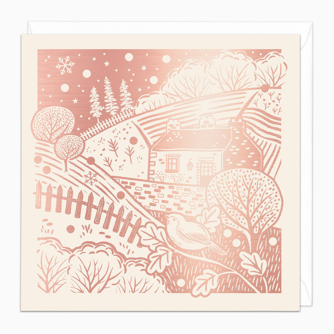 ZA062 - Home Farm Cottage Christmas Card