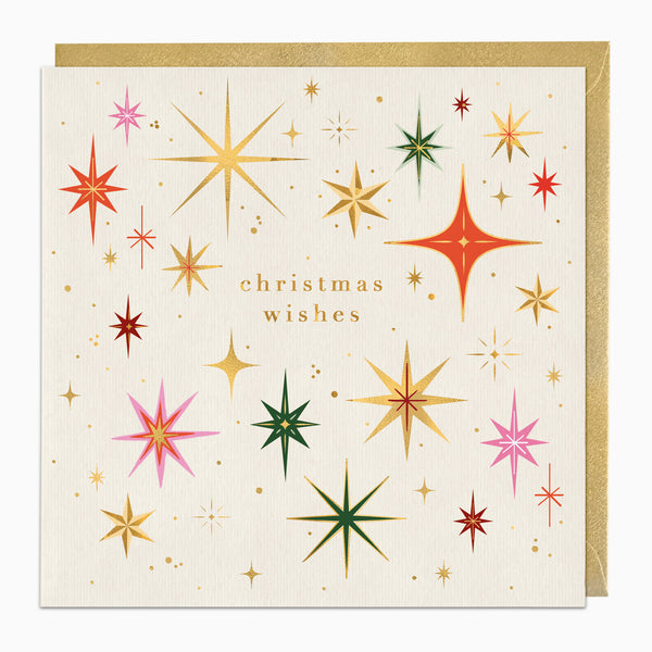 ZA308 - Vintage Sparkles Christmas Card
