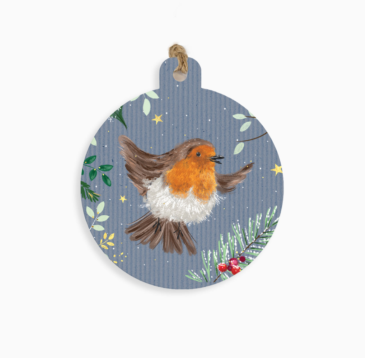 ZWT40 - Robin Christmas Gift Tags (6 pack)