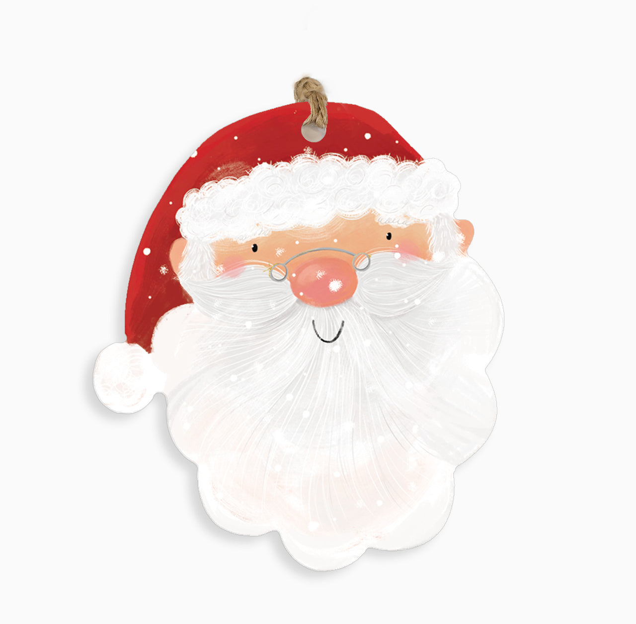 ZWT44 - Santa Christmas Gift Tags (6 pack)