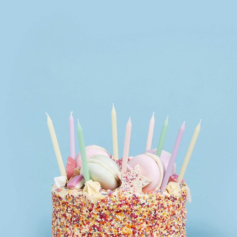 Candle-HBGP121 - Pastel Skinny Candles-HootyBalloo